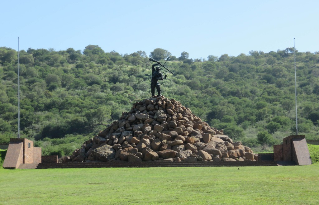 Vegkop the monument